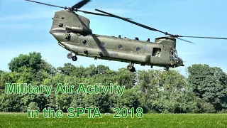 What Military Flying happened on Salisbury Plain  (during 2018)