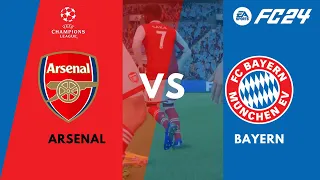 FC 24 Arsenal vs Bayern