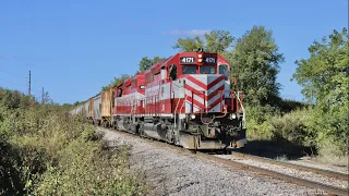 Chase of WSOR L467 on the Reedsburg sub