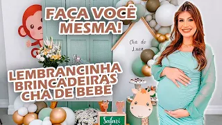 BRINCADEIRAS E LEMBRANCINHA QUE FIZ NO MEU CHÁ DE BEBÊ