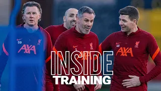 Inside Training: LFC Legends reunite ahead of Barca friendly, Gerrard back in Red