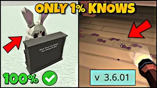 😱 SECRET FOOTSTEPS AND MORE NEW UPDATE SECRETS 3.6.01 THAT ONLY 1% PLAYERS KNOW!!