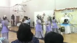 Folklore dance from Filipinas