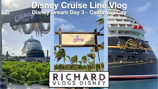 Disney Cruise Line Vlog 2022 - Disney Dream Day 3 - Castaway Cay