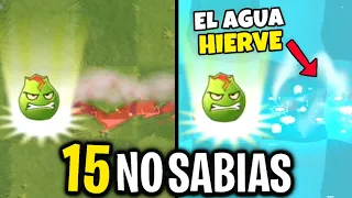 15 COSAS INCREIBLES que DEBES DE SABER en Plantas Vs Zombies 2  pt.4