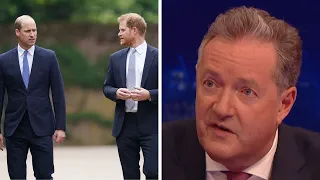 "William Wants To PUNCH Harry!" Piers Morgan On The Royal Family Drama