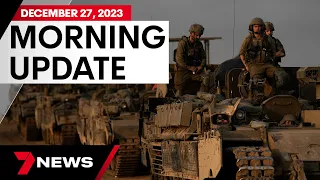 Israel-Gaza: Israel steps up attacks in Gaza | 7 News Australia