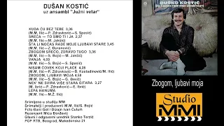 Dusan Kostic uz ansambl Juzni Vetar - Zbogom, ljubavi moja (Audio 1984)