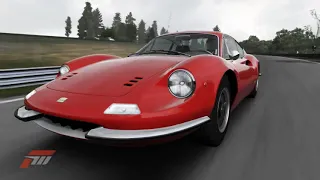 1969 Ferrari Dino 246 GT Forza Motorsport 4 Nordschleife engine sound