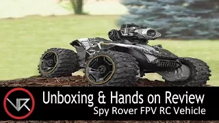 The VR Shop - Unboxing & Hands on Review - Spy Rover FPV RC Vehicle