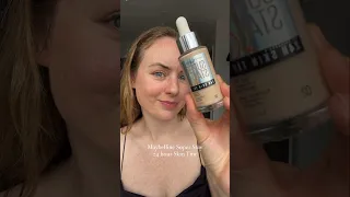 Testing the Maybelline Super Stay 24 hour Skin Tint Have you tried it? #maybellineskintint #skintint