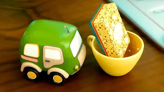 🚙 Машинки Мокас – Серия 21 – Немытая посуда | Новый мультик для детей про машинки