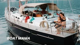 24 hours as a SAILING FAMILY | BOAT LIFE | Montenegro