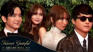 KathNiel, DonBelle, FranSeth, Andrea, Vice & Ion walk the Red Carpet | ABS-CBN Ball 2023 (12/13)