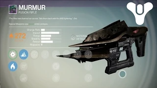 Destiny Tips and Tricks - How to Get the *NEW* Murmur Fusion Rifle - "The Dark Below" DLC Guns