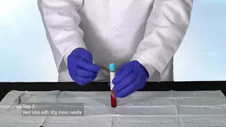 How to Properly Prepare a Syringe of PRP with Juventix