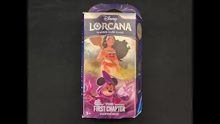 Disney Lorcana The First Chapter Moana and Mickey Mouse Starter Deck (Amber + Amethyst)