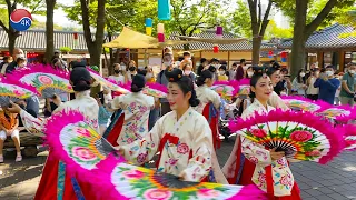 [4K] Korean Folk Village Autumn Festival 2021 Part1. "Ulsi-gu Jeolsi-gu" performance.