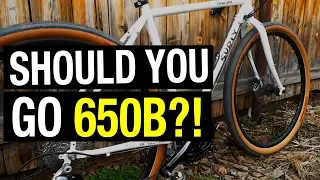 650b gravel bike?  Should you get one? (650b vs 700c)