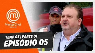 EPISÓDIO 05 - 1/5: BOMBEIROS E BOLO DE CAMADAS | TEMP 03 HD | MASTERCHEF BRASIL