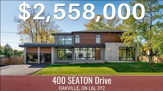 400 Seaton Dr  | Oakville Luxury Modern Home