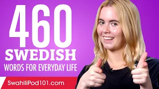 460 Swedish Words for Everyday Life - Basic Vocabulary #23