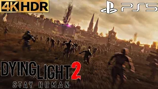 Dying Light 2 How Zombie Outbreak Happened Scene 4K HDR | Dying Light 2 (PS5) Cutscene 4K ULTRA HD