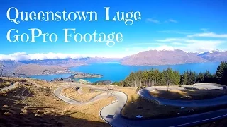 Queenstown Skyline Luge Footage from GoPro Hero4 (Queenstown, NZ - 2015)