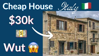 $30k Cheap House in Italy 🇮🇹 (hilltop village + wineries 😱)