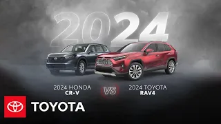 2024 Toyota RAV4 vs 2024 Honda CR-V | Toyota