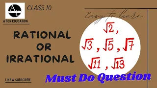 Prove That Root 3 is Irrational Number | Irrational Numbers For Class 7/8/9/10 | Class 10 Maths CBSE