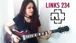 Rammstein - Links 234 Guitar Cover | Noelle dos Anjos