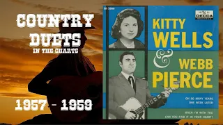 Country Duets In The Charts 1957 - 1959