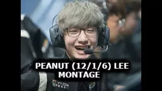 Peanut MONTAGE Lee Sin (12/1/6): PEANUT NEVER MISS *Q* SoloQ Montage Vol.18