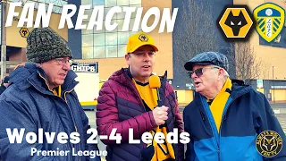 ABSOLUTE JOKE 😡 Wolves 2-4 Leeds Instant Fan Reaction | Premier League