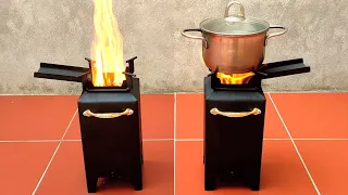 How to make a wood stove, super economical, extremely effective