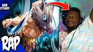 INOSUKE RAP SONG | "GET BUCKED!" | Cam Steady [Demon Slayer] REACTION