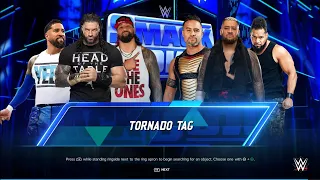 The Bloodline Vs The Bloodline 2.0 - Tag Team Match| SmackDown | WWE 2k24