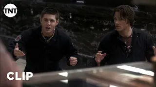 Supernatural: Dean and Sam Stop a Robbery - Season 2 [CLIP] | TNT