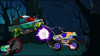 Monster Truck Vs Truck Video + More Cartoon Shows For Preschool Kids By HHMT