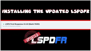 Installing *UPDATED* LSPDFR 4.9 | Easy to Do | Tutorial | GTA V