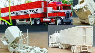 Full Videos!!! I built a kenworth k100 Aerodyne truck out of PVC | Handmade