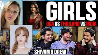 USA, Thailand  Aur Indian Girls Mein Kya Difference Hai ? | RealTalk Clips