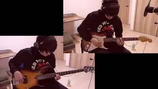 Redhotchilipeppers-By The Way outro (Guitar Bass Cover) Live in Hyde Park