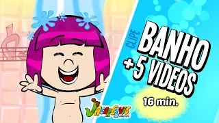 Musica Infantil BANHO EU VOU TOMAR + 5 vídeos - Jacarelvis e Amigos