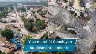 Desaparece la Montaña Rusa en Chapultepec