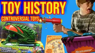 Banned Toys! Clackers, Moon Shoes, Oozinator, Entertech, Super Soakers, TOY HISTORY #15