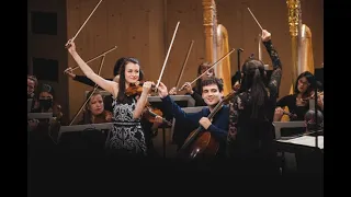 Brahms - Double Concerto - L.Petrova, V.Julien-Laferrière, E.Chan, Orchestre National de Lyon