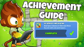 So Spiiicy Ninja Kiwi Achievement Guide - BTD6