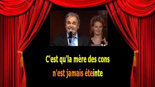 Karaoké Pierre Perret   La mère des cons